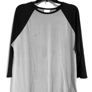 LuLaRoe Black and gray Randy